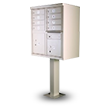 USPS-Approved Outdoor Pedestal Mailboxes